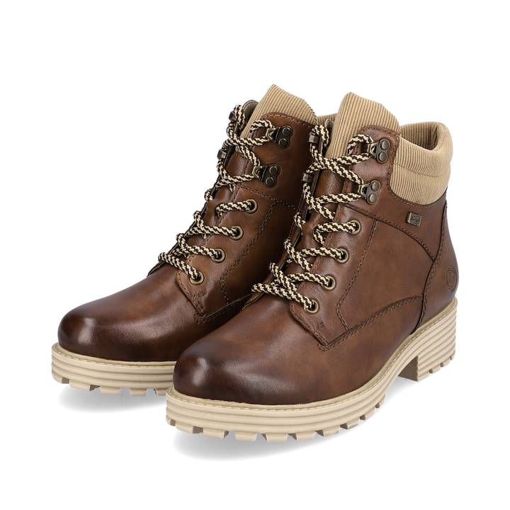 Remonte Artikelnummer D0W75-22 remonte Damen Schnürstiefel kastanienbraun