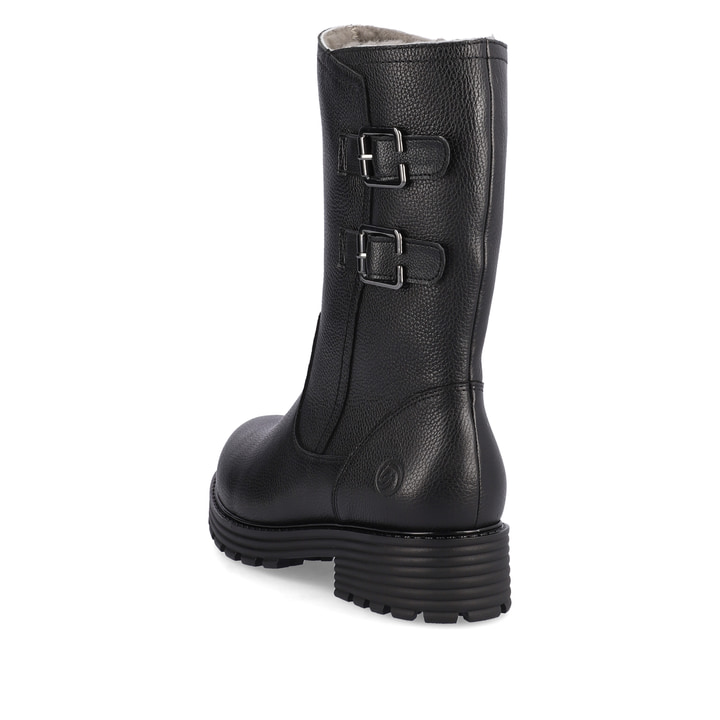 Remonte Artikelnummer D0W76-01 Remonte Damen Kurzstiefel Tiefschwarz