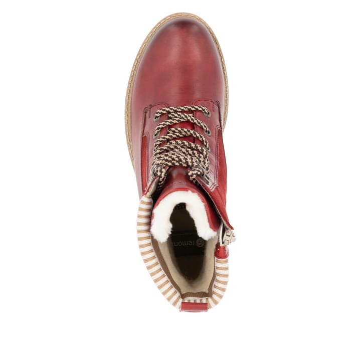 Remonte Artikelnummer D0W77-35 Remonte Damen Schnürstiefel Feuerrot