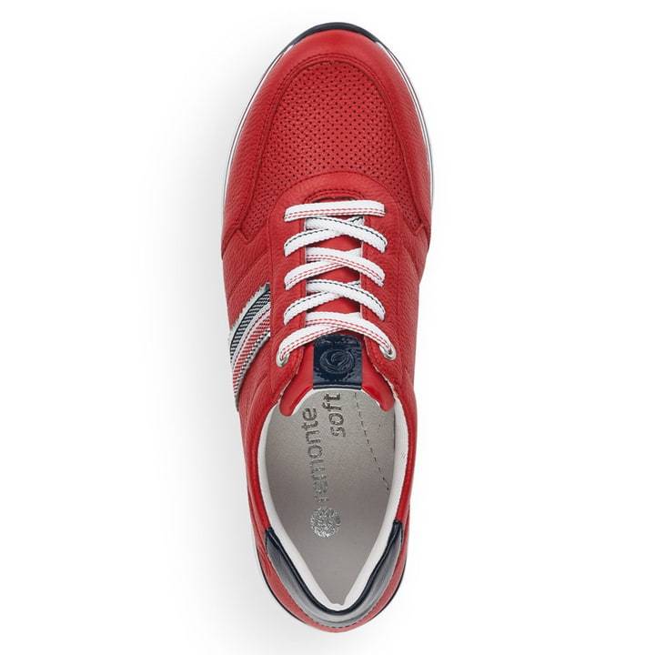 Remonte Artikelnummer D1305-34 Remonte Damen Sneaker Erdbeerrot