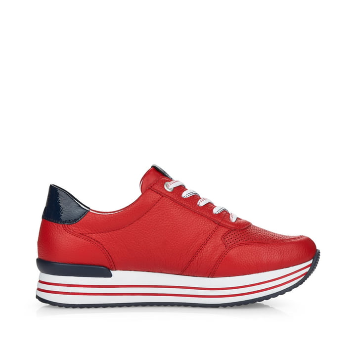 Remonte Artikelnummer D1305-34 Remonte Damen Sneaker Erdbeerrot