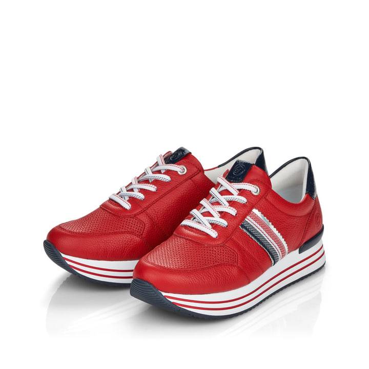 Remonte Artikelnummer D1305-34 remonte Damen Sneaker erdbeerrot