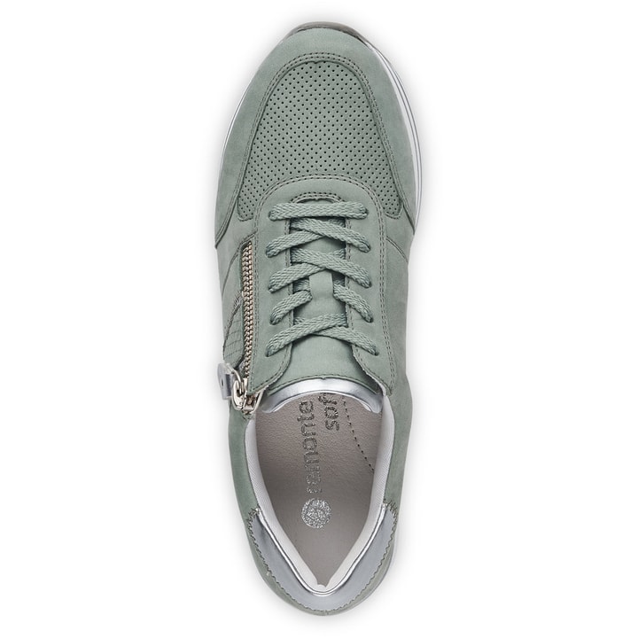Remonte Artikelnummer D1310-52 Remonte Damen Sneaker Mintgrün