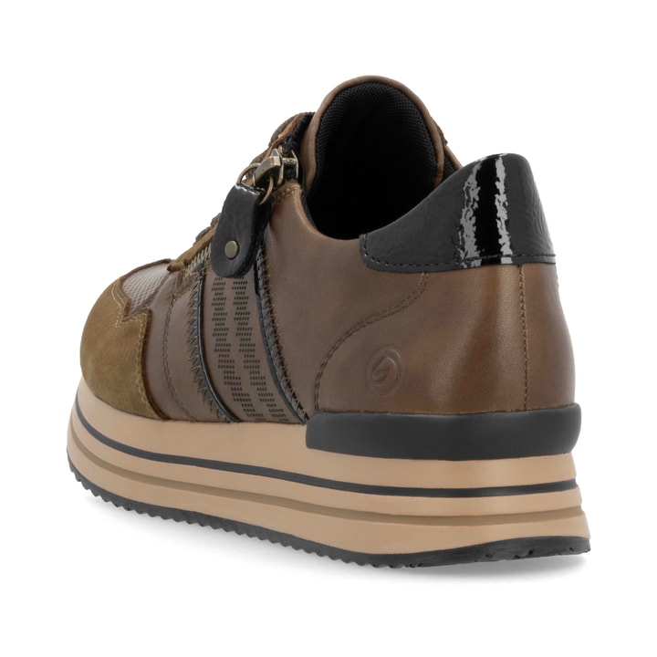 Remonte Artikelnummer D1318-22 Remonte Damen Sneaker Haselnussbraun