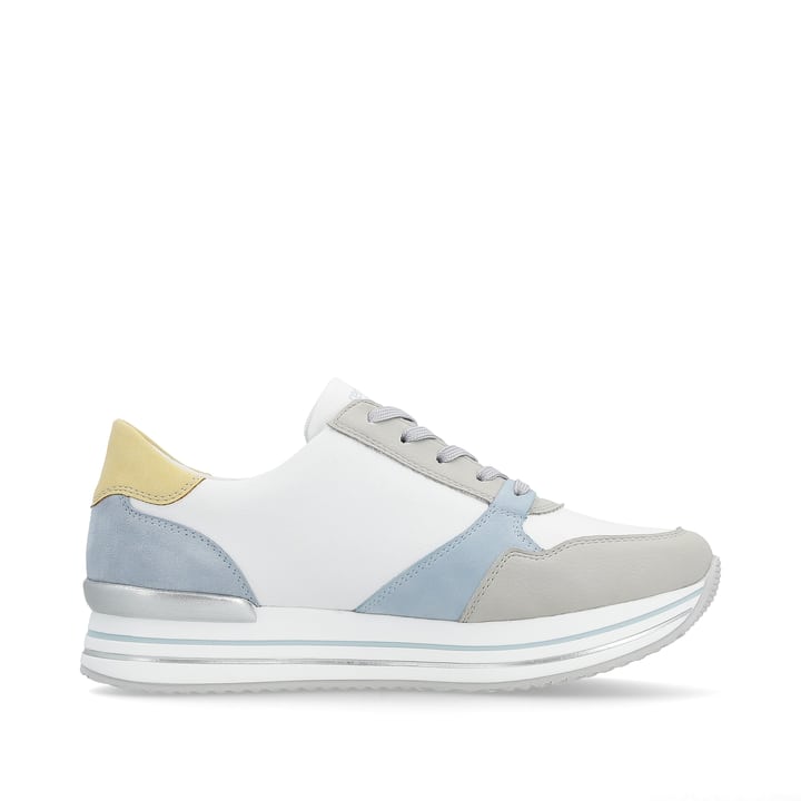 Remonte Artikelnummer D1323-81 Remonte Damen Sneaker Weiß-grau-blau