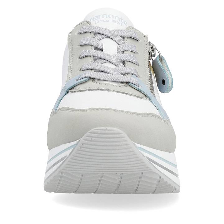 Remonte Artikelnummer D1323-81 Remonte Damen Sneaker Weiß-grau-blau