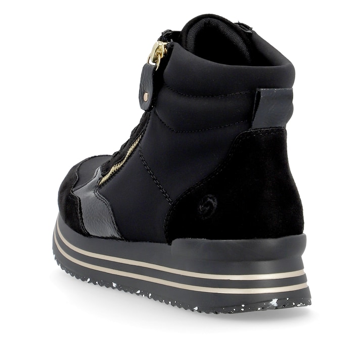 Remonte Artikelnummer D1370-01 Remonte Damen Sneaker Nachtschwarz