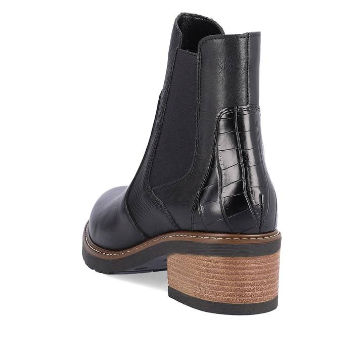 Remonte Artikelnummer D1A71-01 Remonte Damen Chelsea Boots Mitternachtsschwarz