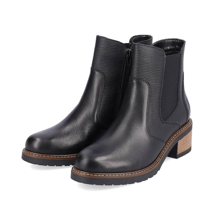 Remonte Artikelnummer D1A71-01 remonte Damen Chelsea Boots mitternachtsschwarz