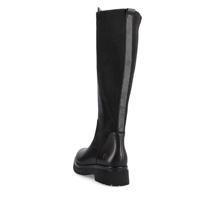 Remonte Artikelnummer D1B71-01 Remonte Damen Hochschaftstiefel Tiefschwarz