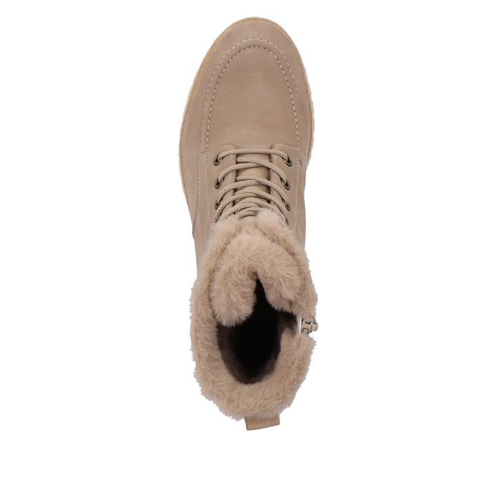 Remonte Artikelnummer D1B74-60 Remonte Damen Schnürstiefel Vanillebeige