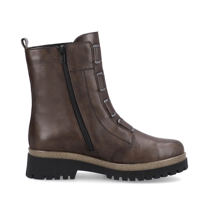 Remonte Artikelnummer D1B75-25 Remonte Damen Kurzstiefel Dunkelbraun-metallic