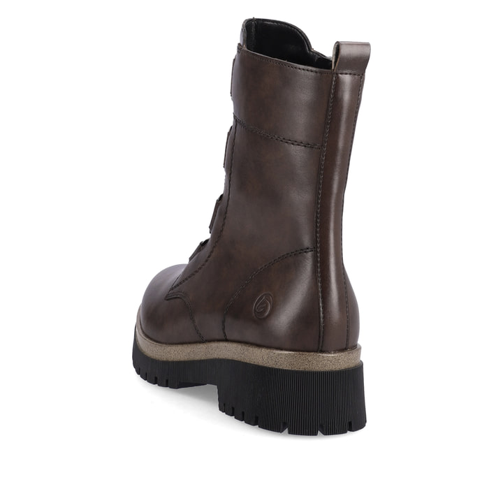 Remonte Artikelnummer D1B75-25 Remonte Damen Kurzstiefel Dunkelbraun-metallic