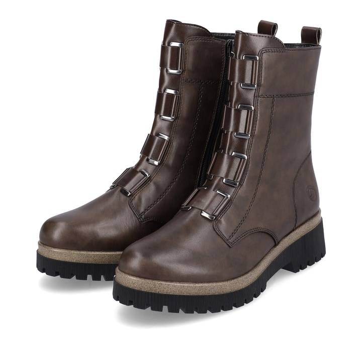 Remonte Artikelnummer D1B75-25 remonte Damen Kurzstiefel dunkelbraun-metallic