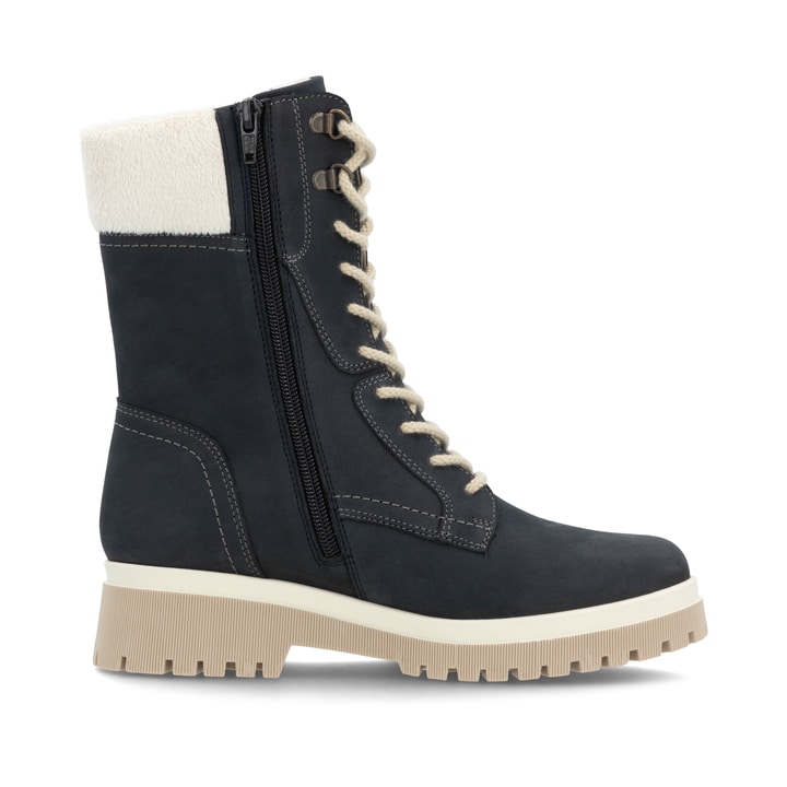 Remonte Artikelnummer D1B76-14 Remonte Damen Hochschaftstiefel Pazifikblau