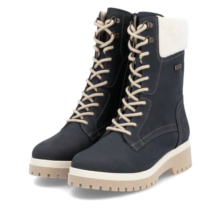 Remonte Artikelnummer D1B76-14 remonte Damen Hochschaftstiefel pazifikblau
