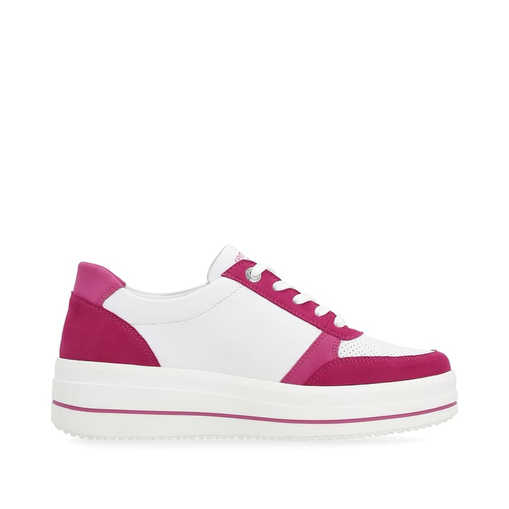 Remonte Artikelnummer D1C00-81 Remonte Damen Sneaker Fuchsia-schneeweiß