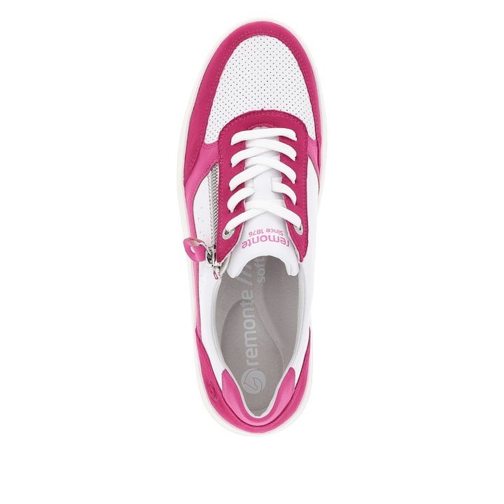 Remonte Artikelnummer D1C00-81 Remonte Damen Sneaker Fuchsia-schneeweiß