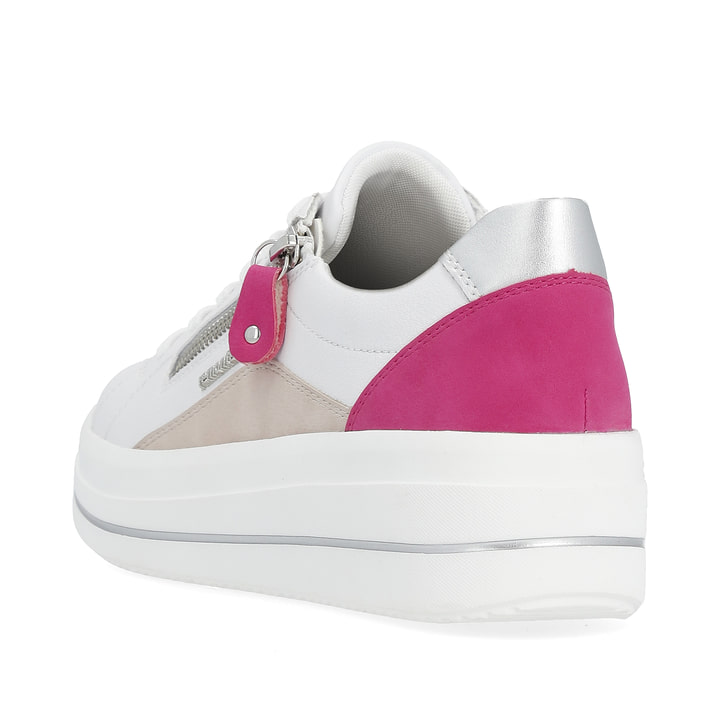 Remonte Artikelnummer D1C01-80 Remonte Damen Sneaker Kristallweiß-magenta