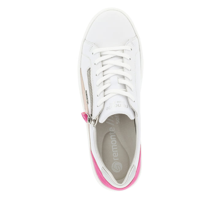 Remonte Artikelnummer D1C01-80 Remonte Damen Sneaker Kristallweiß-magenta