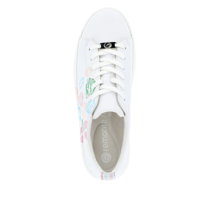 Remonte Artikelnummer D1C03-80 Remonte Damen Sneaker Frostweiß-multicolor