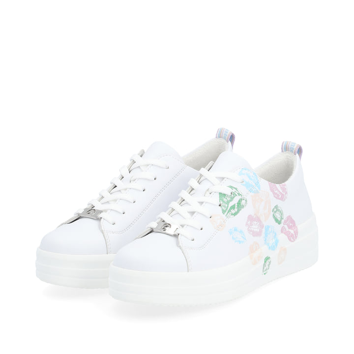 Remonte Artikelnummer D1C03-80 remonte Damen Sneaker frostweiß-multicolor