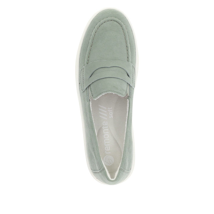 Remonte Artikelnummer D1C05-52 Remonte Damen Slipper Mintgrün