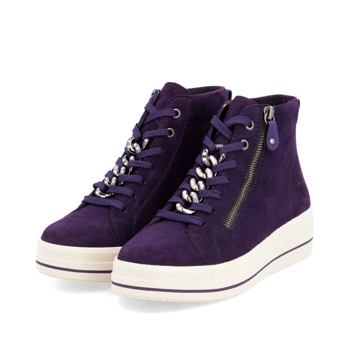 Remonte Artikelnummer D1C70-30 Remonte Damen Sneaker Aubergine