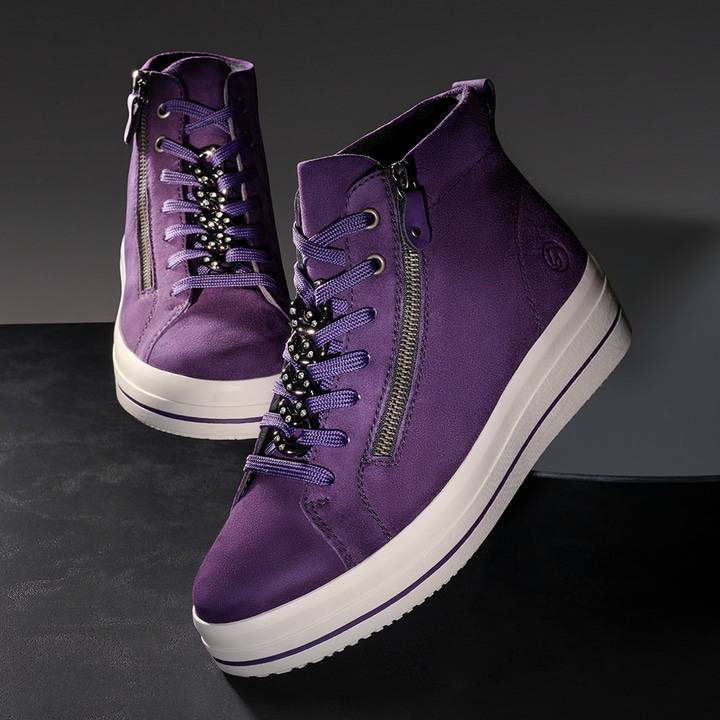 Remonte Artikelnummer D1C70-30 remonte Damen Sneaker aubergine