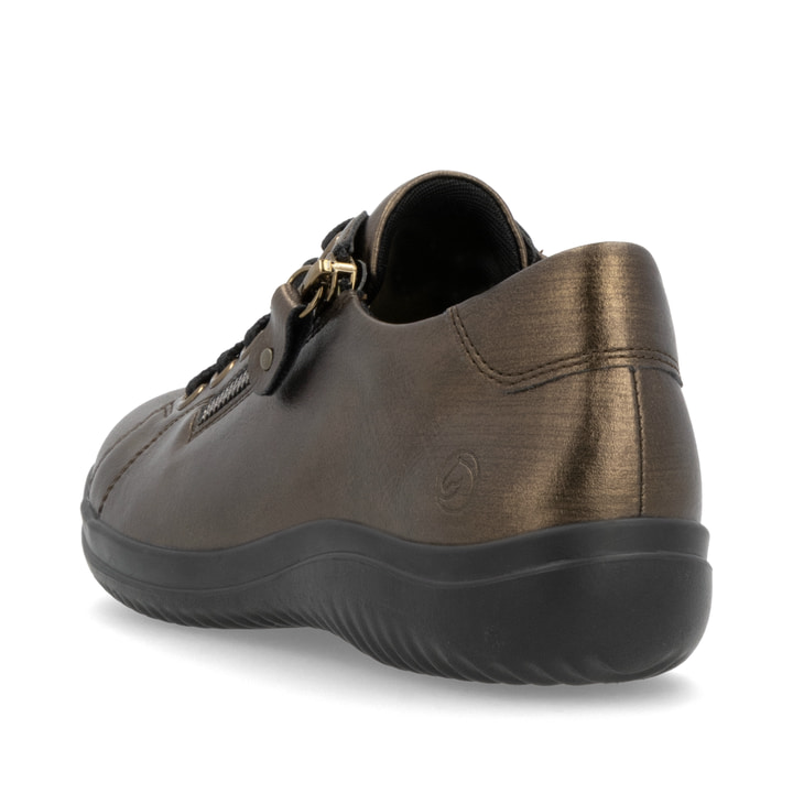 Remonte Artikelnummer D1E03-25 Remonte Damen Schnürschuhe Bronze-metallic