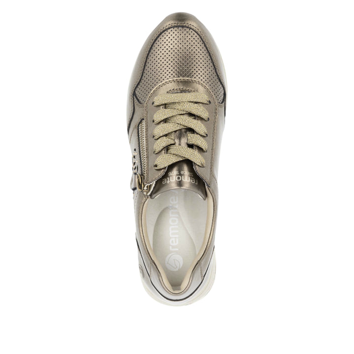 Remonte Artikelnummer D1G00-90 Remonte Damen Sneaker Bronze-metallic