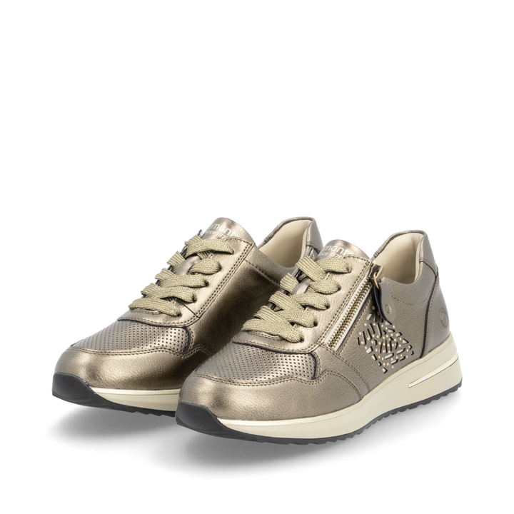 Remonte Artikelnummer D1G00-90 remonte Damen Sneaker bronze-metallic