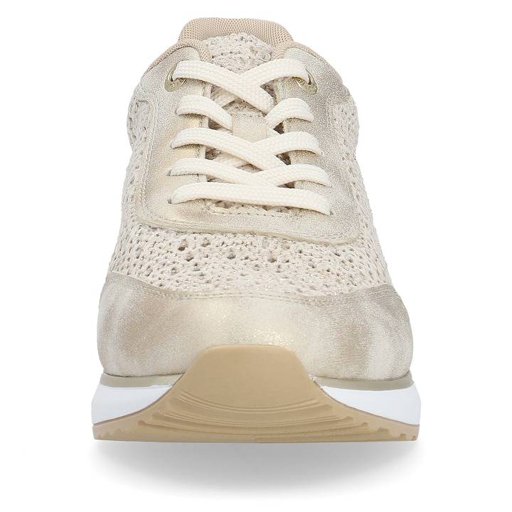 Remonte Artikelnummer D1G04-60 Remonte Damen Sneaker Beige-metallic
