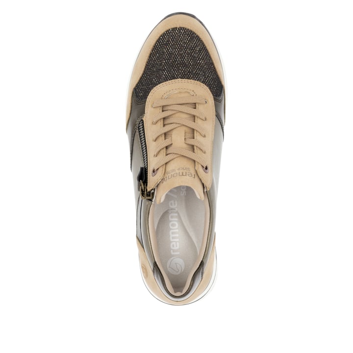Remonte Artikelnummer D1G08-91 Remonte Damen Sneaker Bronze-metallic