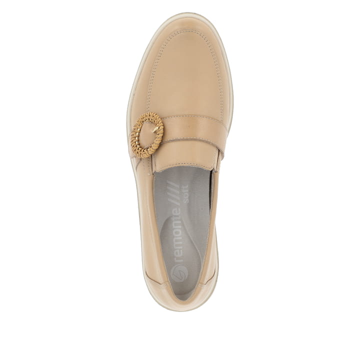 Remonte Artikelnummer D1H00-20 Remonte Damen Loafers Lehmbeige