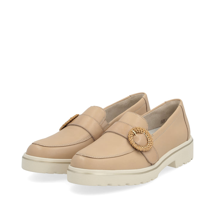 Remonte Artikelnummer D1H00-20 remonte Damen Loafers lehmbeige