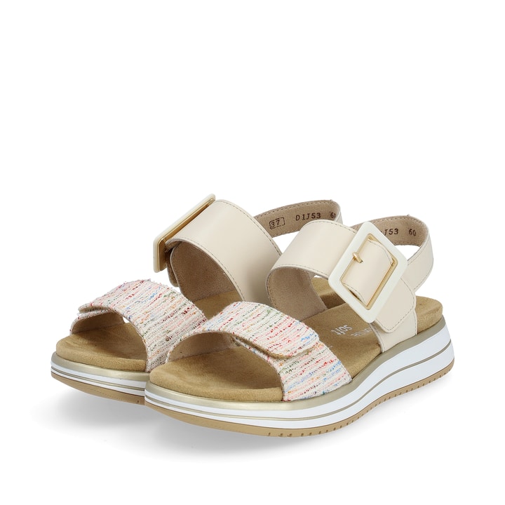 Remonte Artikelnummer D1J53-60 remonte Damen Riemchensandalen vanillebeige-multi