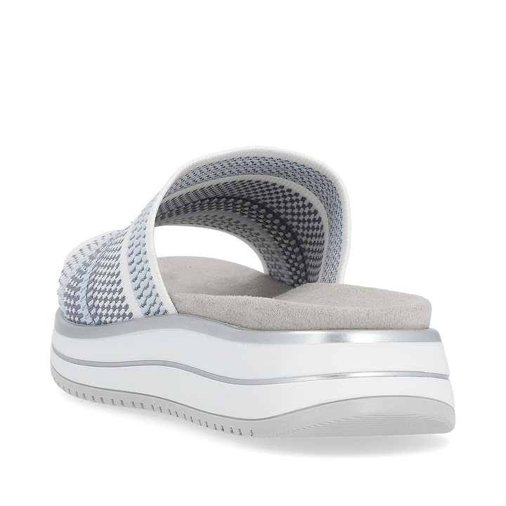 Remonte Artikelnummer D1J54-10 Remonte Damen Pantoletten Blassblau-reinweiß