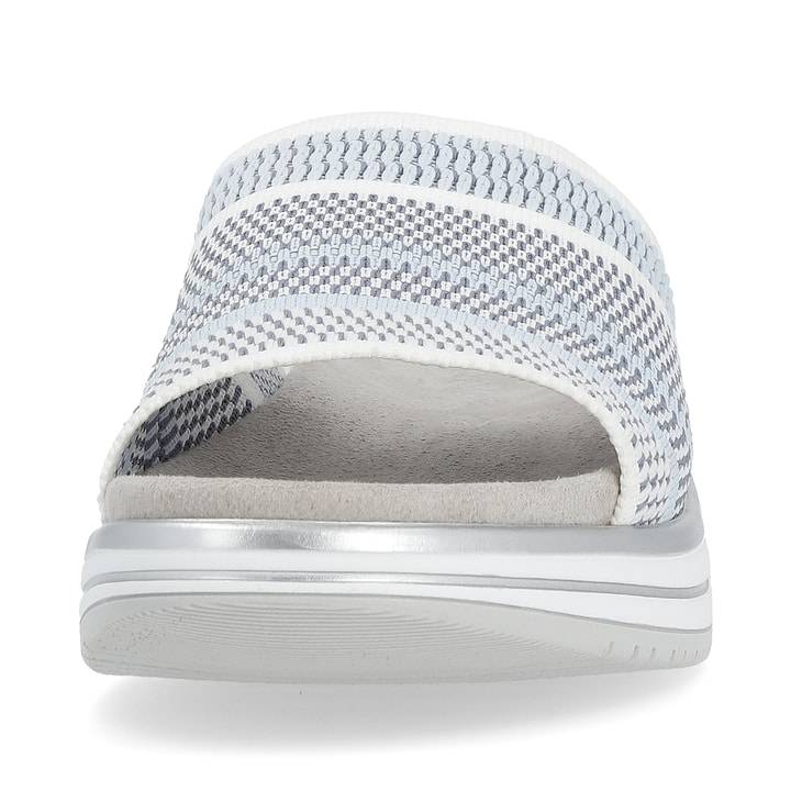 Remonte Artikelnummer D1J54-10 Remonte Damen Pantoletten Blassblau-reinweiß