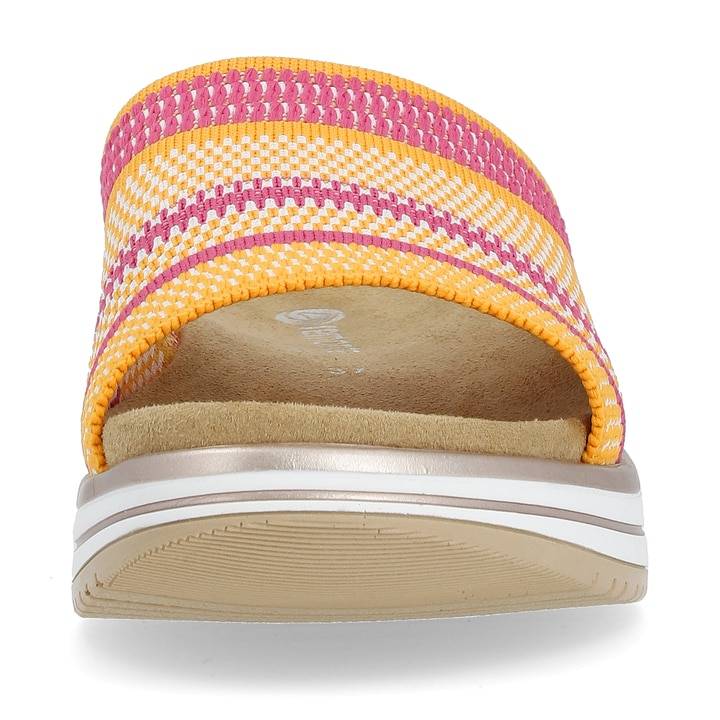 Remonte Artikelnummer D1J54-68 Remonte Damen Pantoletten Pink-mangogelb