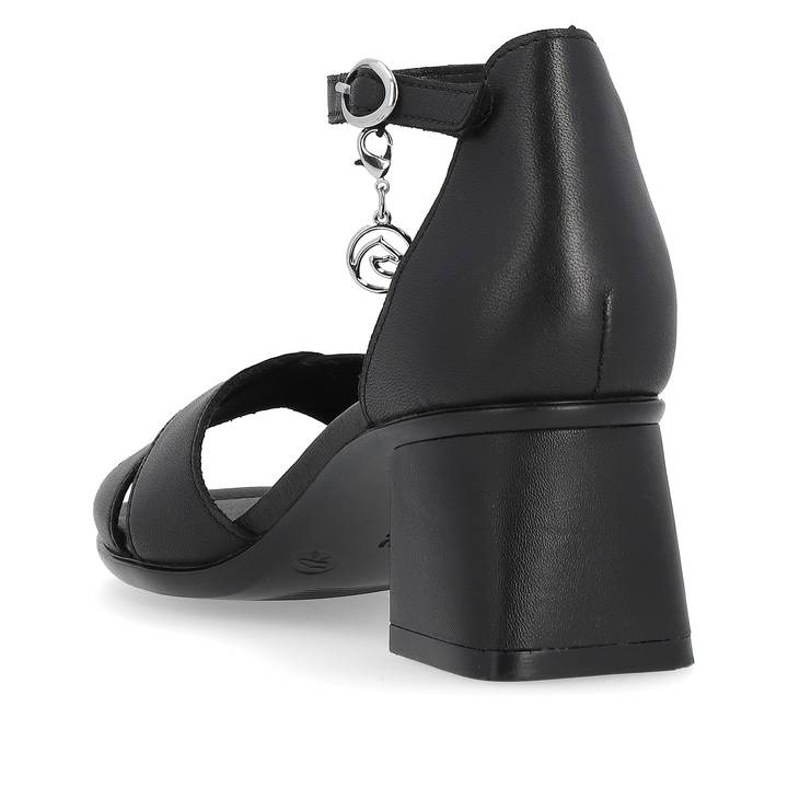 Remonte Artikelnummer D1K50-00 Remonte Damen Riemchensandaletten Diamantschwarz