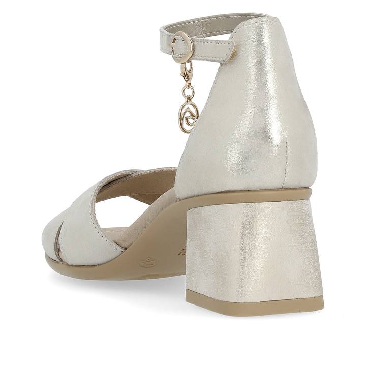 Remonte Artikelnummer D1K50-90 Remonte Damen Riemchensandaletten Gold-metallic