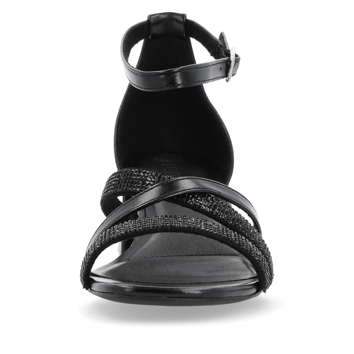 Remonte Artikelnummer D1L51-00 Remonte Damen Riemchensandaletten Diamantschwarz