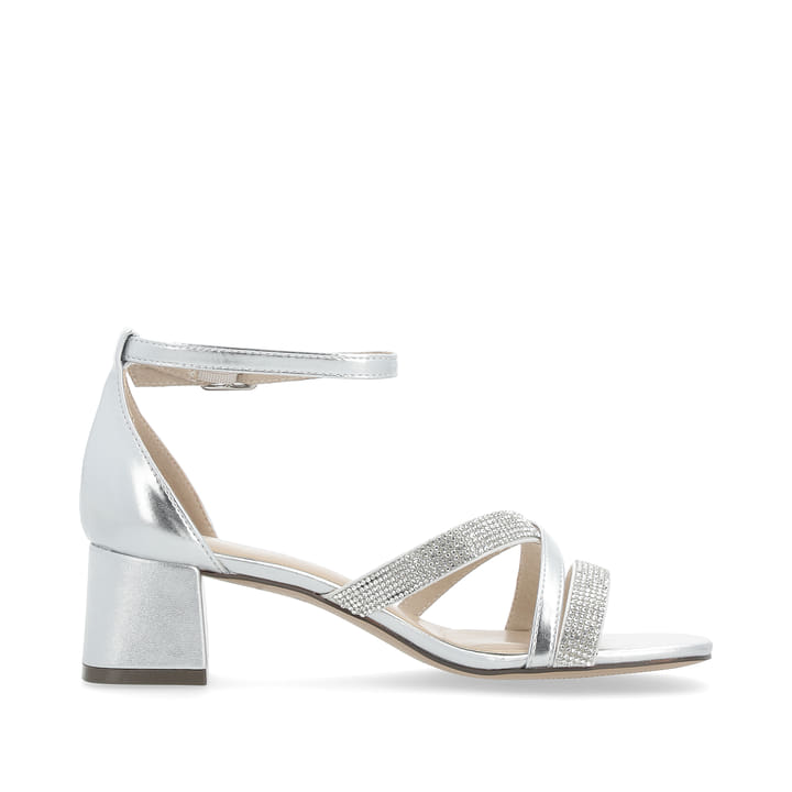 Remonte Artikelnummer D1L51-90 Remonte Damen Riemchensandaletten Platinsilber