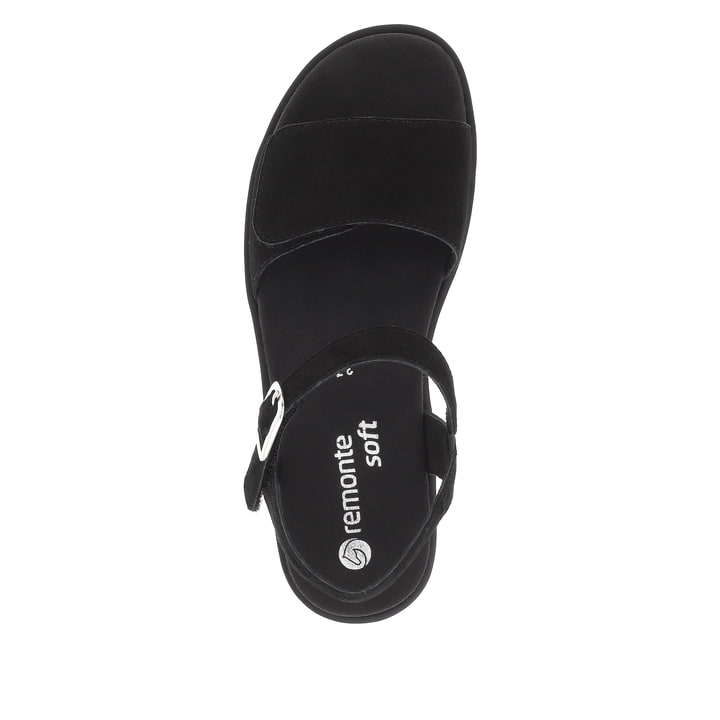 Remonte Artikelnummer D1N50-00 Remonte Damen Riemchensandalen Nachtschwarz