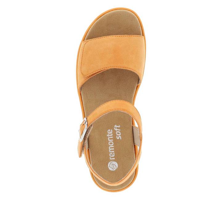 Remonte Artikelnummer D1N50-38 Remonte Damen Riemchensandalen Safranorange