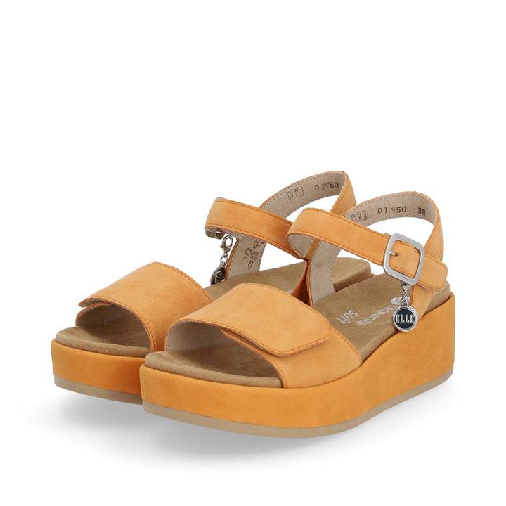 Remonte Artikelnummer D1N50-38 remonte Damen Riemchensandalen safranorange