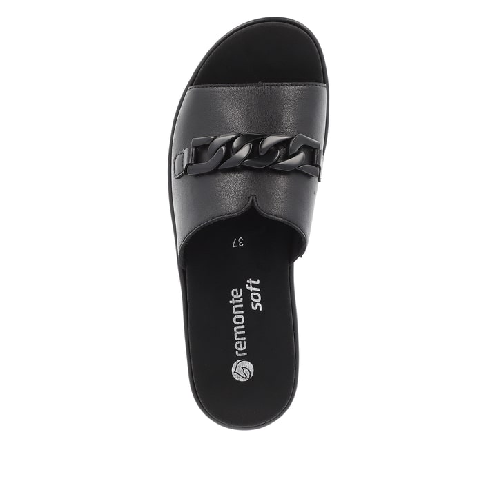 Remonte Artikelnummer D1N51-00 Remonte Damen Pantoletten Mitternachtsschwarz