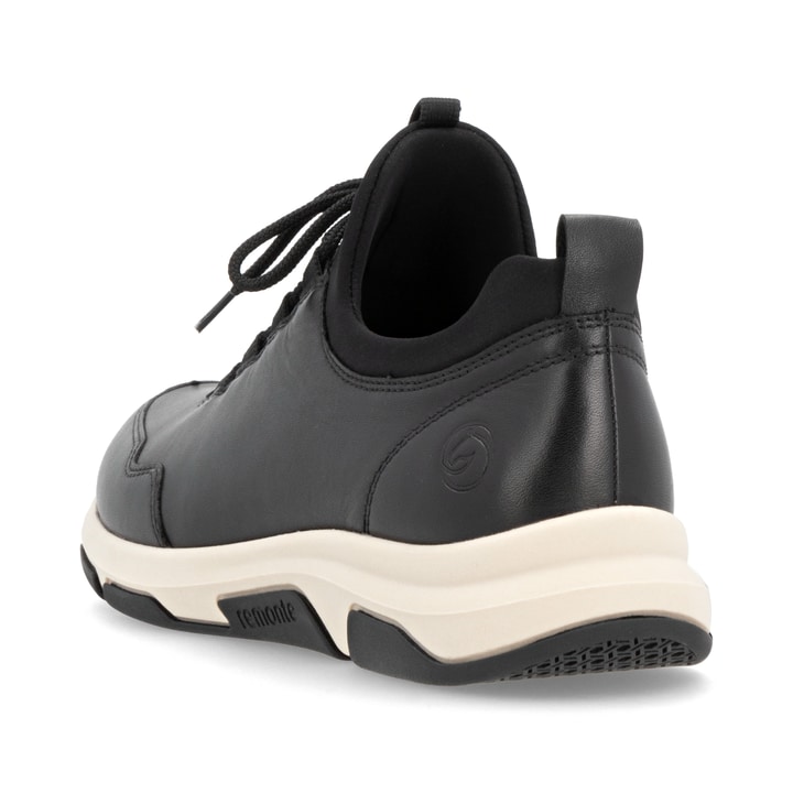 Remonte Artikelnummer D1S00-00 Remonte Damen Schnürschuhe Mattschwarz