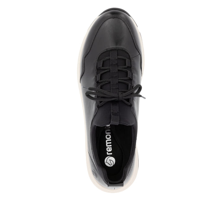 Remonte Artikelnummer D1S00-00 Remonte Damen Schnürschuhe Mattschwarz